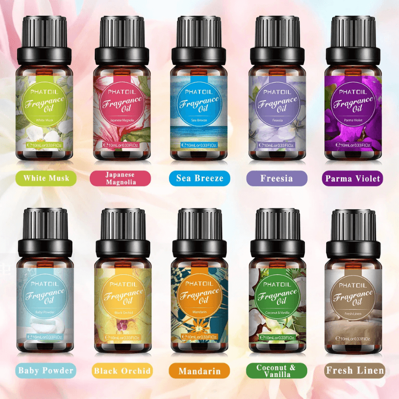 10PCs Fragrance Oils Set