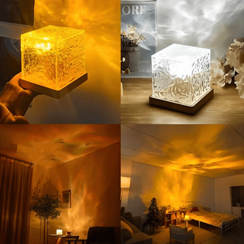 PuraGlow™ RGB Northern Lights Projector Cube