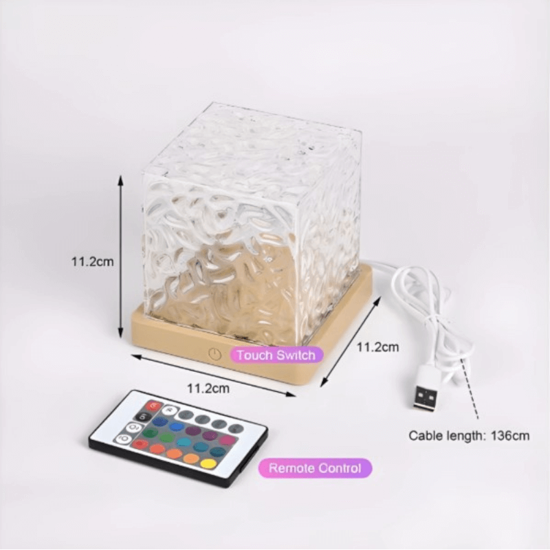 PuraGlow™ RGB Northern Lights Projector Cube