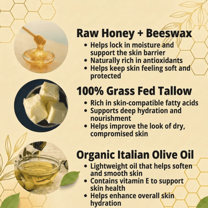 PuraGlow™ Premium Beef Tallow Moisturiser