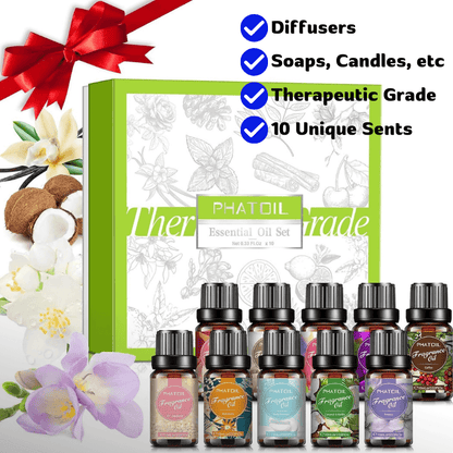 10PCs Fragrance Oils Set